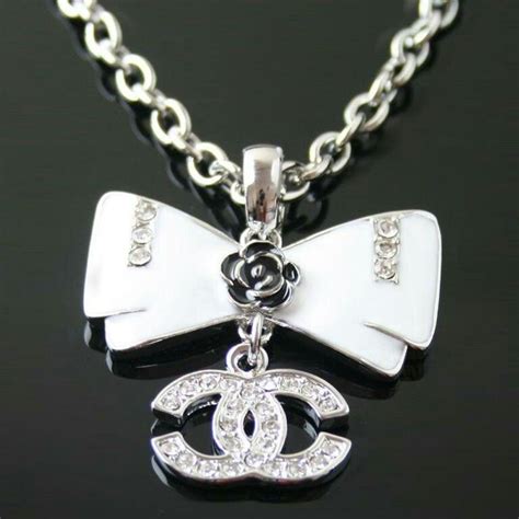 chanel suit bow|Chanel costume jewelry.